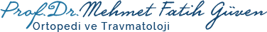 Prof. Dr Mehmet Fatih Güven